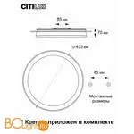 Потолочный светильник Citilux Спутник CL734480G - Фото 10