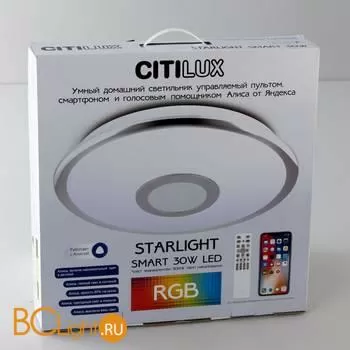 Потолочный светильник Citilux Старлайт Смарт CL703A30G - Фото 33