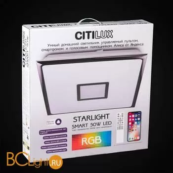 Потолочный светильник Citilux Старлайт Смарт CL703AK51G - Фото 9