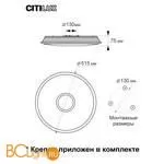 Потолочный светильник Citilux Старлайт Смарт CL703A63G - Фото 13