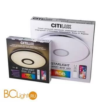 Потолочный светильник Citilux Старлайт Смарт CL703A80G - Фото 31