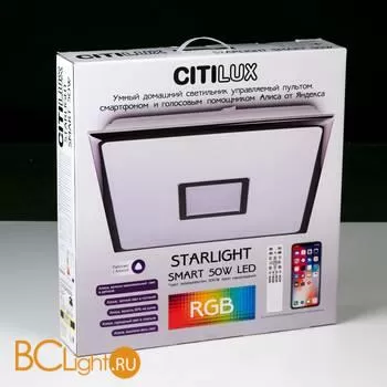 Потолочный светильник Citilux Старлайт Смарт CL703AK80G - Фото 9
