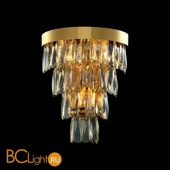 Настенный светильник Crystal lux ABIGAIL AP3 GOLD/AMBER - Фото 1