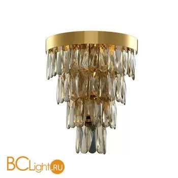 Настенный светильник Crystal lux ABIGAIL AP3 GOLD/AMBER