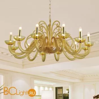 Люстра Crystal lux Aelita SP12 GOLD