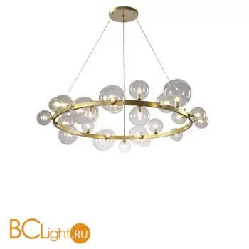 Подвесной светильник Crystal lux Agata AGATA SP24 V2 GOLD/TRANSPARENTE - Фото 1