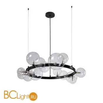 Подвесной светильник Crystal lux Agata AGATA SP15 V2 BLACK/TRANSPARENTE