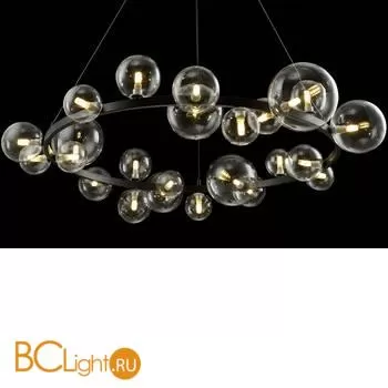 Подвесной светильник Crystal lux Agata AGATA SP24 BLACK/TRANSPARENTE - Фото 0