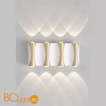 Бра Crystal lux Agata CLT 022W4 WH-GO 4000K - Фото 1