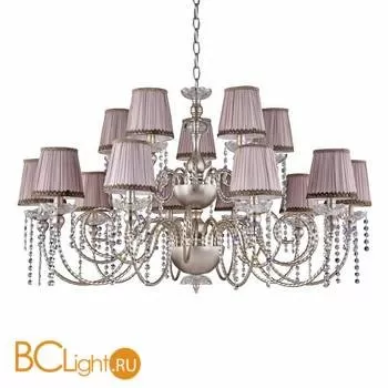 Люстра Crystal lux Alegria SP10+5 SILVER-BROWN