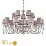 Люстра Crystal lux Alegria SP10+5 SILVER-BROWN