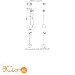 Бра Crystal lux Alto ALTO AP5W LED BLACK - Фото 2
