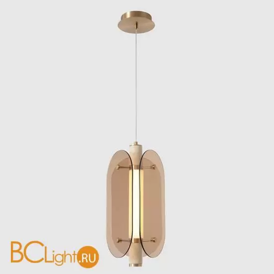 Подвесной светильник Crystal lux AMARILLO AMARILLO SP18W LED BRASS