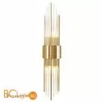 Настенный светильник Crystal lux ATENTO ATENTO AP2 BRASS/TRANSPARENTE