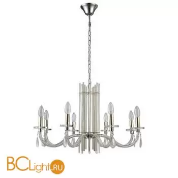Люстра Crystal lux Aurelio AURELIO SP8 GOLD+CHROME/TRANSPARENT