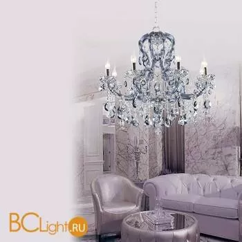 Люстра Crystal lux Beauty SP8 Cromo/Dark blu - Фото 0