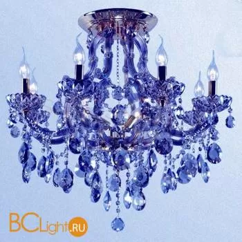 Потолочная люстра Crystal Lux Beauty PL8+2 CROMO/DARK BLU