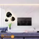 Бра Crystal lux BILBAO BILBAO AP12W LED D500 BLACK - Фото 0
