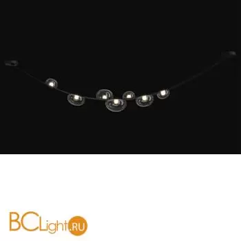 Подвесной светильник Crystal lux bosque BOSQUE SP7 L3000 BLACK/TRANSPARENT - Фото 1
