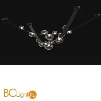 Подвесной светильник Crystal lux bosque BOSQUE SP7 L3000 BLACK/TRANSPARENT - Фото 2
