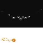 Подвесной светильник Crystal lux bosque BOSQUE SP7 L3000 BLACK/TRANSPARENT - Фото 1