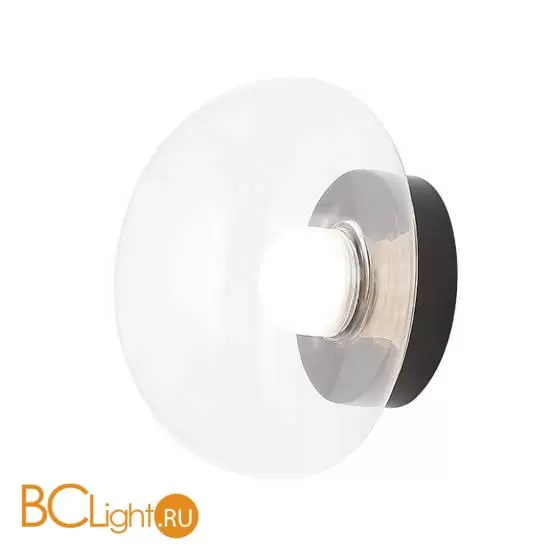 Настенный светильник Crystal lux BOSQUE BOSQUE AP1 BLACK/TRANSPARENT
