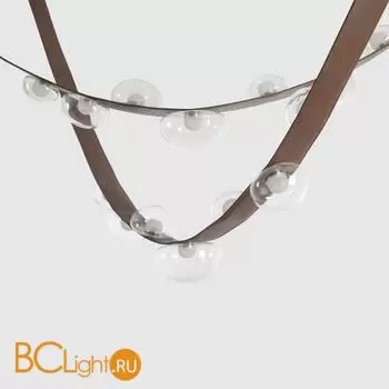 Подвесной светильник Crystal lux BOSQUE BOSQUE SP7 L3000 BROWN/TRANSPARENT - Фото 0