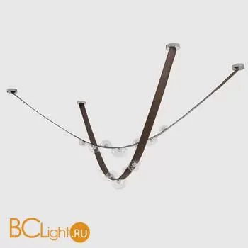 Подвесной светильник Crystal lux BOSQUE BOSQUE SP7 L3000 BROWN/TRANSPARENT - Фото 1