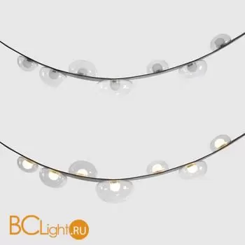 Подвесной светильник Crystal lux BOSQUE BOSQUE SP7 L3000 BROWN/TRANSPARENT - Фото 3