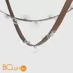 Подвесной светильник Crystal lux BOSQUE BOSQUE SP7 L3000 BROWN/TRANSPARENT - Фото 0