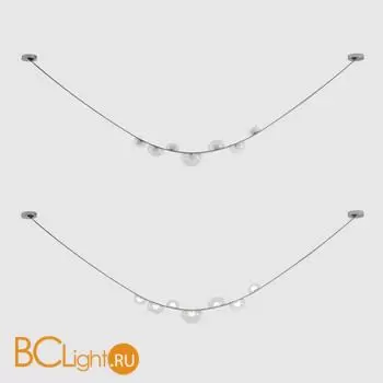 Подвесной светильник Crystal lux BOSQUE BOSQUE SP7 L3000 GREY/TRANSPARENT - Фото 2