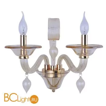 Бра Crystal lux CAETANO AP2 AMBER