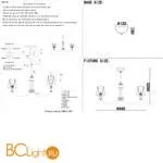 Люстра Crystal lux Camila CAMILA SP8 GOLD - Фото 1