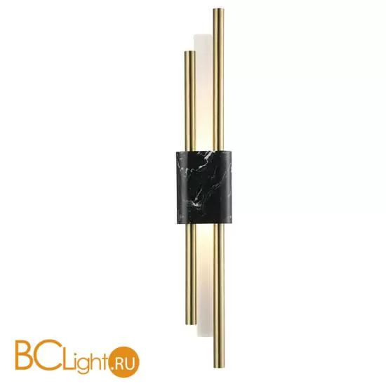 Настенный светильник Crystal lux Carta CARTA AP6W LED BLACK/BRASS