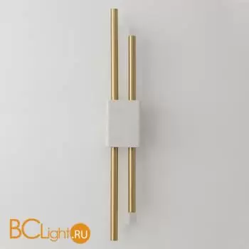 Бра Crystal lux CARTA CARTA AP6W LED WHITE/BRASS - Фото 0