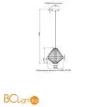Crystal Lux CUADRA SP15W LED GOLD - Фото 4