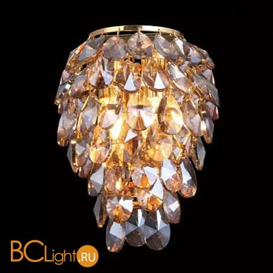 Настенный светильник Crystal lux Charme AP2+2 LED GOLD/AMBER