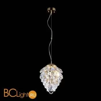 Подвесной светильник Crystal lux Charme SP1+1 LED GOLD/TRANSPARENT