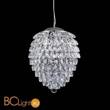Подвесной светильник Crystal lux CHARME SP4 CHROME/TRANSPARENT 1373/204