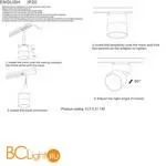 Трековый светильник Crystal lux Clt 0.31 CLT 0.31 130 BL - Фото 1