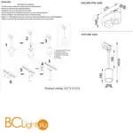 Трековый светильник Crystal lux Clt 0.31 CLT 0.31 012 BL - Фото 2