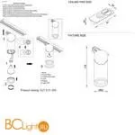 Трековый светильник Crystal lux Clt 0.31 CLT 0.31 030 WH - Фото 0