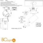 Спот Crystal lux CLT 017 CLT 017C WH - Фото 0
