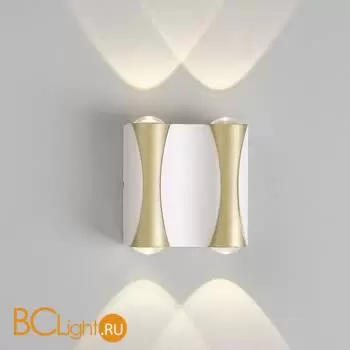 Бра Crystal lux clt 022 CLT 022W2 WH-GO 4000K
