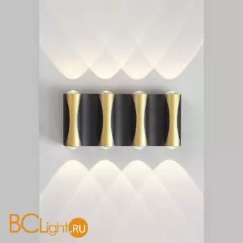 Бра Crystal lux CLT 022 CLT 022W4 BL-GO 4000K - Фото 0
