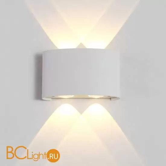 Уличный настенный светильник Crystal lux CLT 023 CLT 023W2 WH