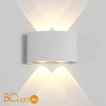 Уличный настенный светильник Crystal lux CLT 023 CLT 023W2 WH