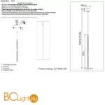 Подвесной светильник Crystal lux Clt 035 CLT 035C700 WH - Фото 0