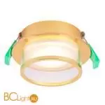 Встраиваемый светильник Crystal lux CLT 061C1 CLT 061C1 GO - Фото 1