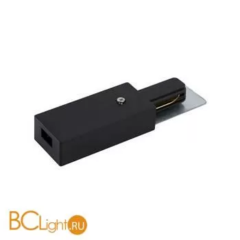 Токоподвод для однофазного шинопровода Crystal lux CLT 0.210 01 BL